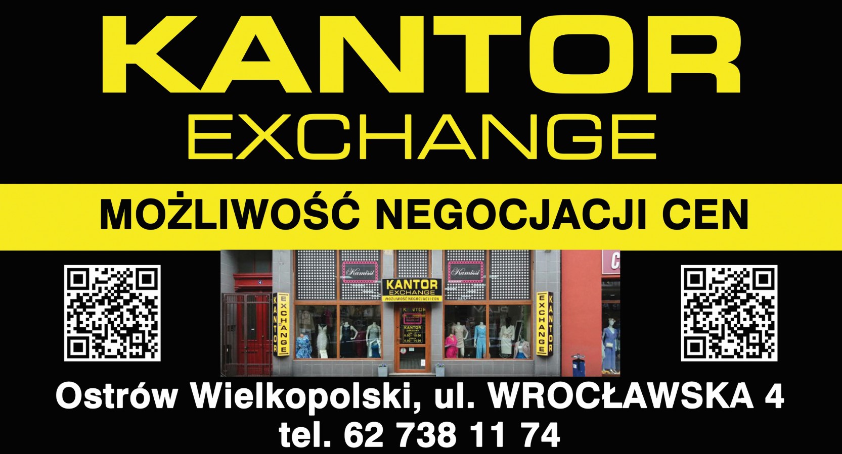 Kantor EXCHANGE - kantory wymiany walut OSTRÓW WIELKOPOLSKI kantory wymiany walut OSTRÓW WIELKOPOLSKI